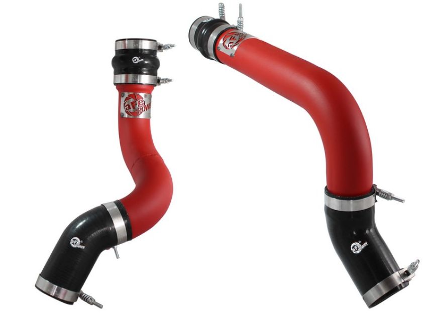 aFe Power 46-20134-R BladeRunner 3 IN Aluminum Hot and Cold Charge Pipe Kit Red