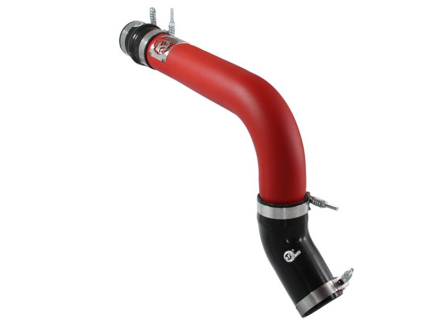 aFe Power 46-20138-R BladeRunner 3 IN Aluminum Hot Charge Pipe Red