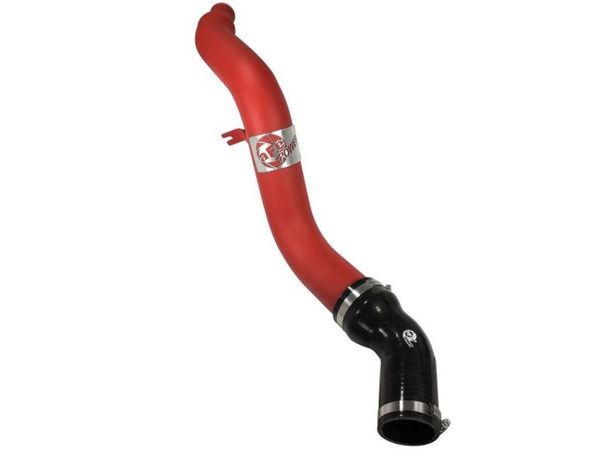 aFe Power 46-20178-R BladeRunner 3 IN Aluminum Hot Charge Pipe Red