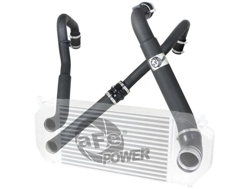 aFe Power 46-20204-B BladeRunner Aluminum Hot and Cold Charge Pipe Kit Black