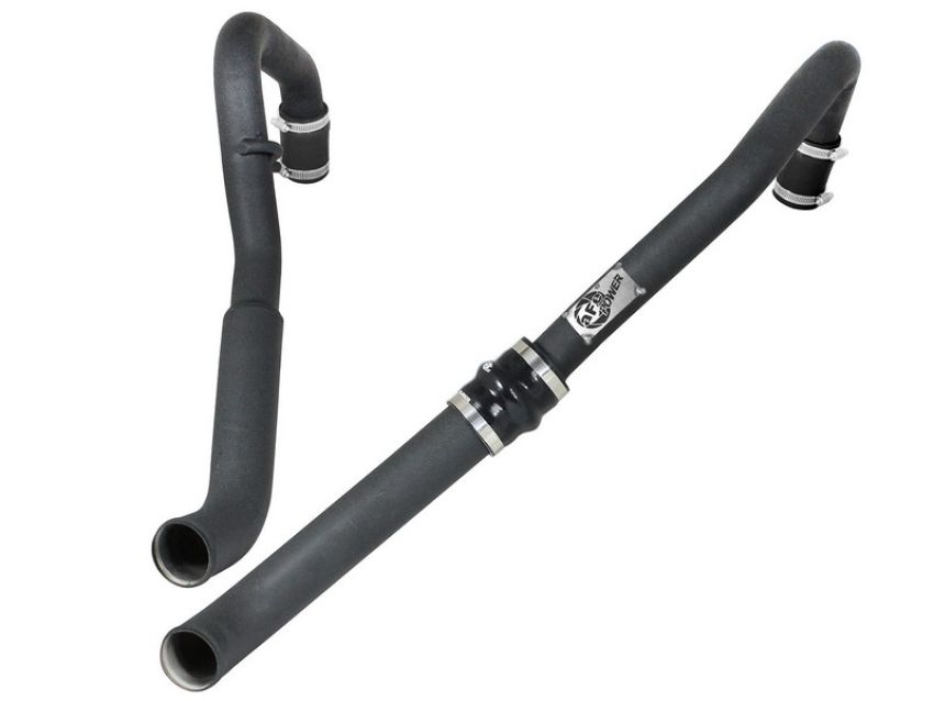 aFe Power 46-20208-B BladeRunner 3 IN Aluminum Hot Charge Pipe Black