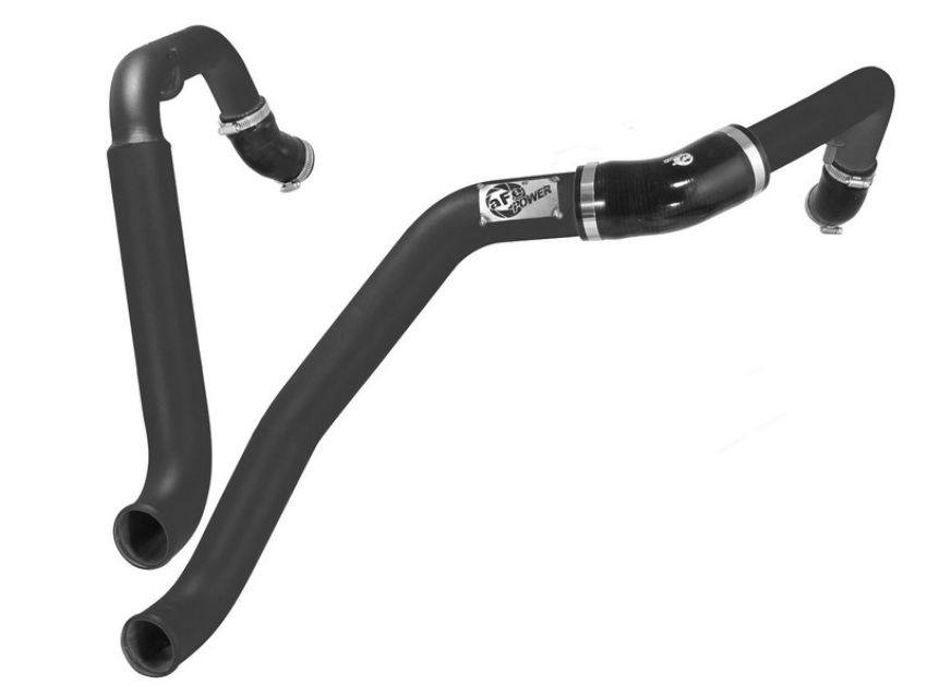 aFe Power 46-20218-B BladeRunner 2 IN to 2-1/2 IN Aluminum Hot Charge Pipe Black