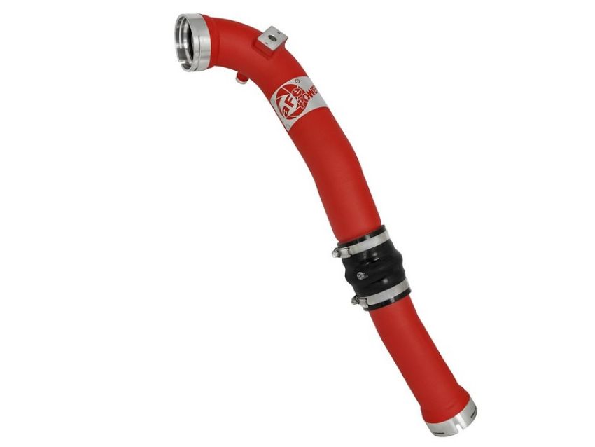 aFe Power 46-20229-R BladeRunner 2-1/2 IN to 2-3/4 IN Aluminum Cold Charge Pipe Red