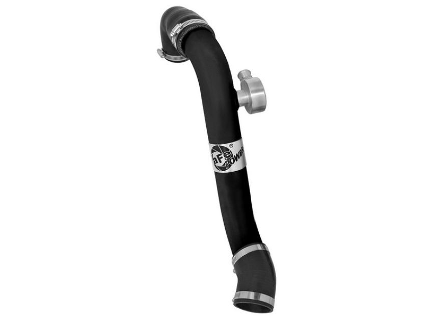 aFe Power 46-20258-B BladeRunner 2-1/2 IN Aluminum Hot Charge Pipe Black