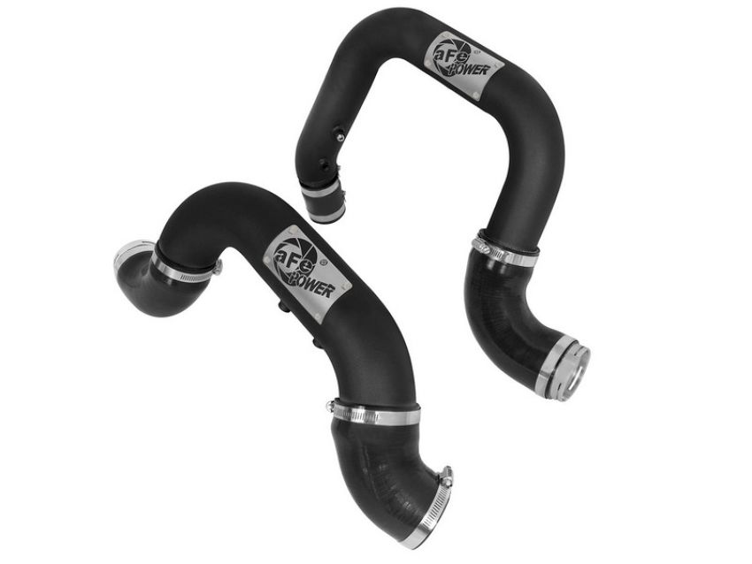 aFe Power 46-20264-B BladeRunner 2-1/2 IN & 3 IN Aluminum Hot and Cold Charge Pipe Kit Black