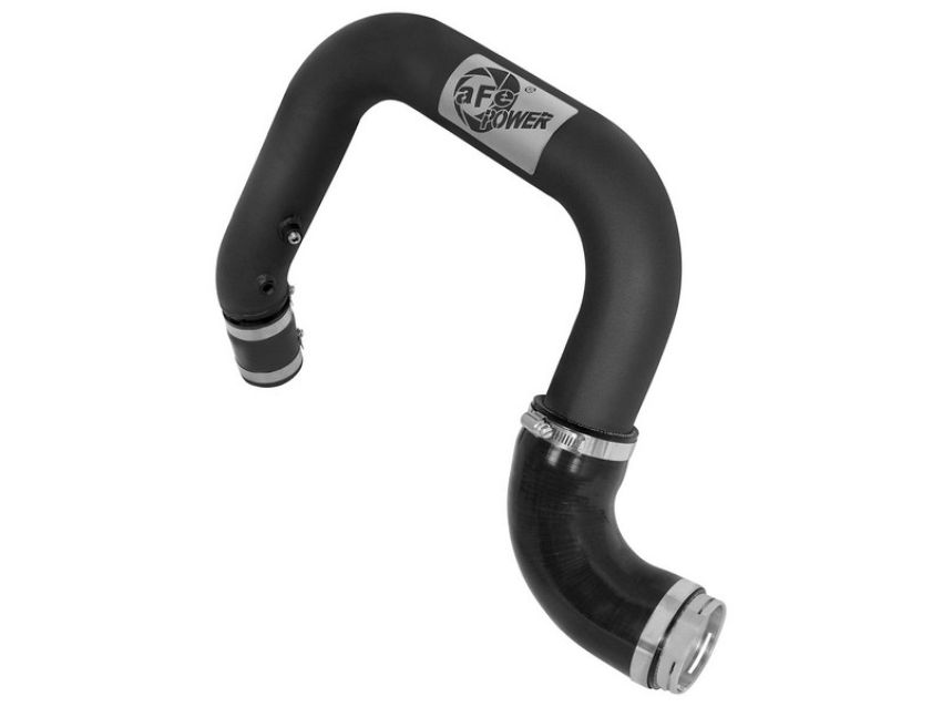 aFe Power 46-20268-B BladeRunner 2-1/2 IN Aluminum Hot Charge Pipe Black