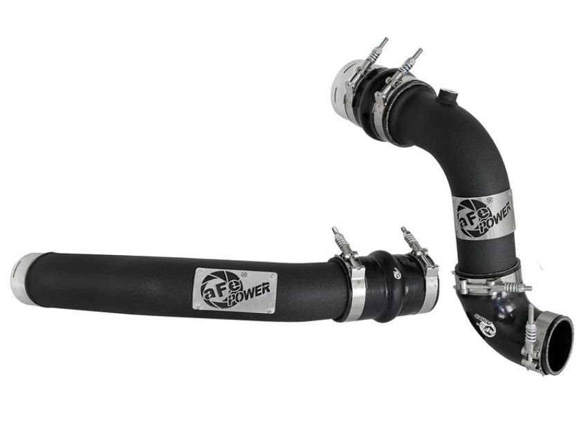aFe Power 46-20314-B BladeRunner 3 IN Aluminum Hot and Cold Charge Pipe Kit Black