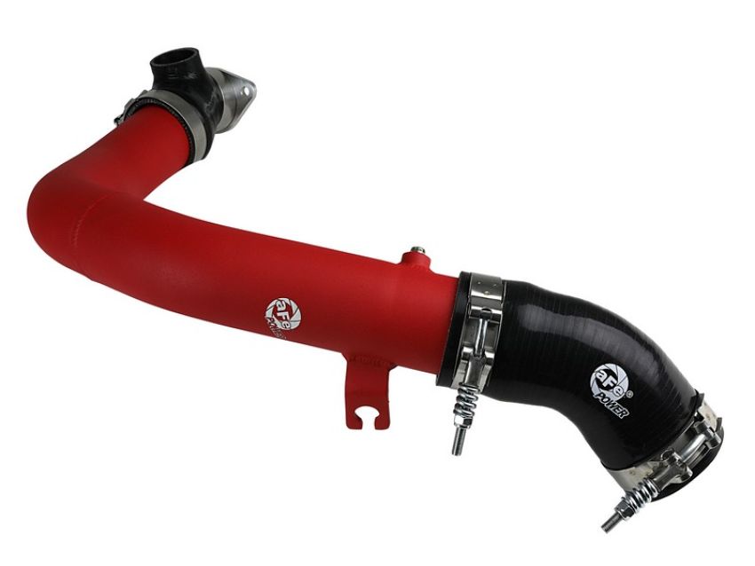 aFe Power 46-20378-R BladeRunner 2-1/2 IN Aluminum Hot Charge Pipe Red