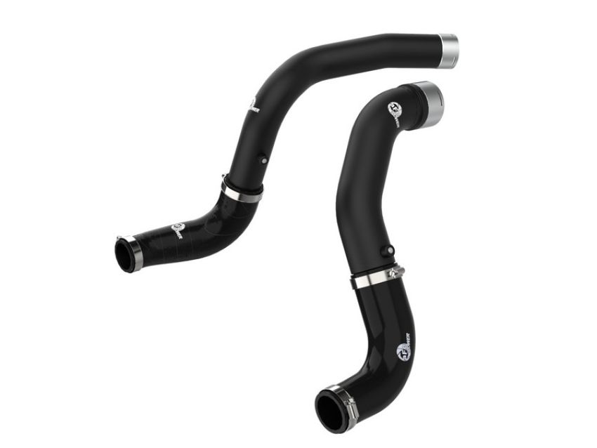 aFe Power 46-20434-B BladeRunner 3 IN Aluminum Hot and Cold Charge Pipe Kit Black