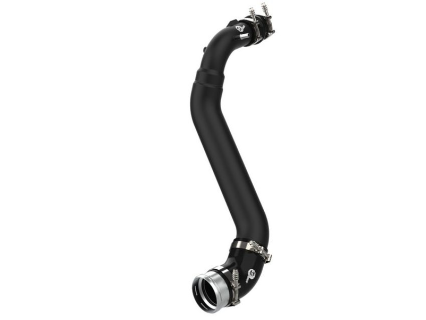 aFe Power 46-20479-B BladeRunner 3-1/2 IN to 2-3/4 IN Aluminum Cold Charge Pipe Black