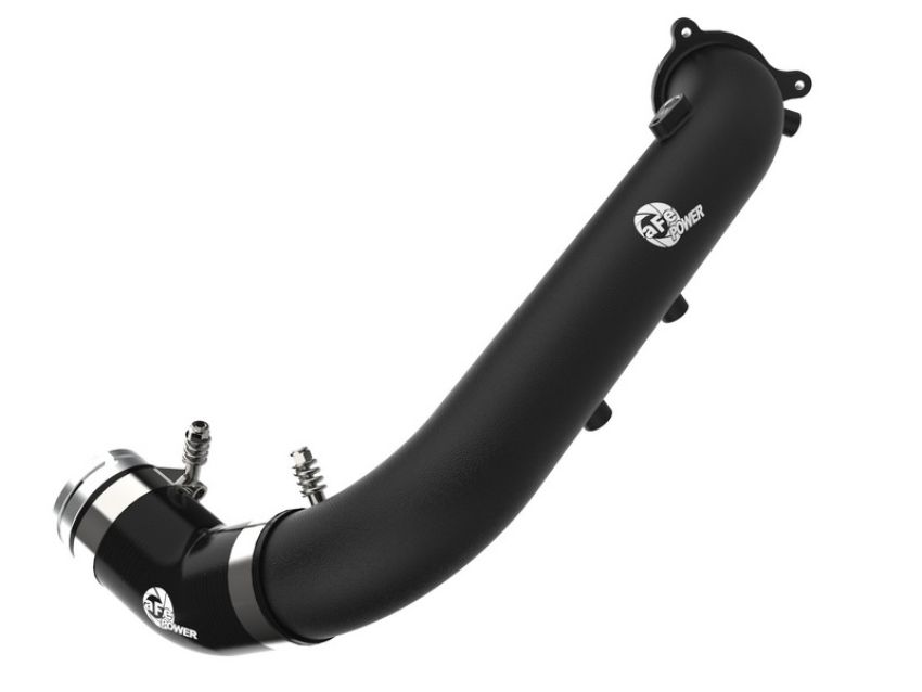 aFe Power 46-20488-B BladeRunner 2-3/4 IN Aluminum Hot Charge Pipe Black