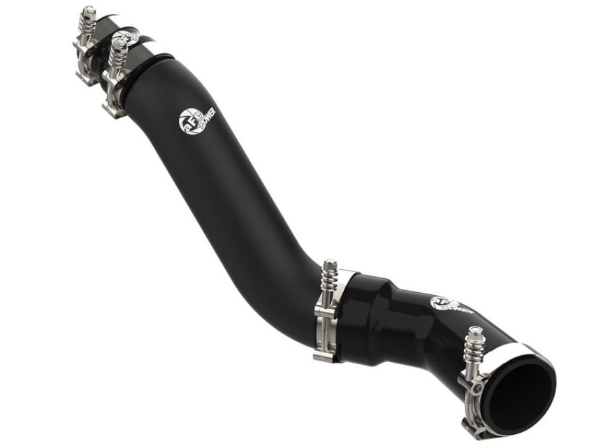 aFe Power 46-20498-B BladeRunner 3 IN Aluminum Hot Charge Pipe Black