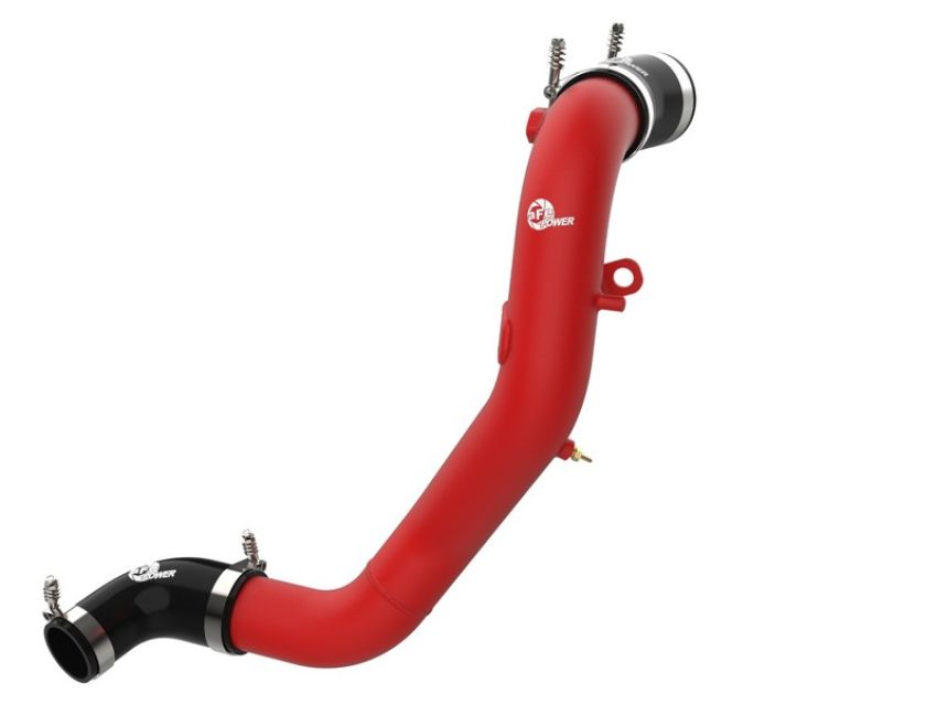 aFe Power 46-20509-R BladeRunner 3 IN Aluminum Cold Charge Pipe Red