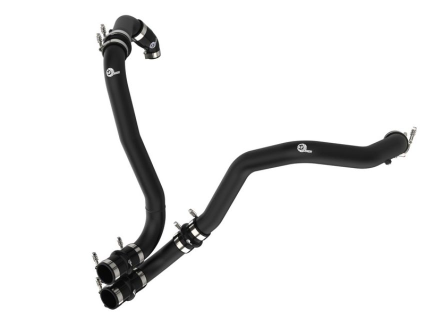 aFe Power 46-20518-B BladeRunner 3 IN Aluminum Hot Charge Pipe Black