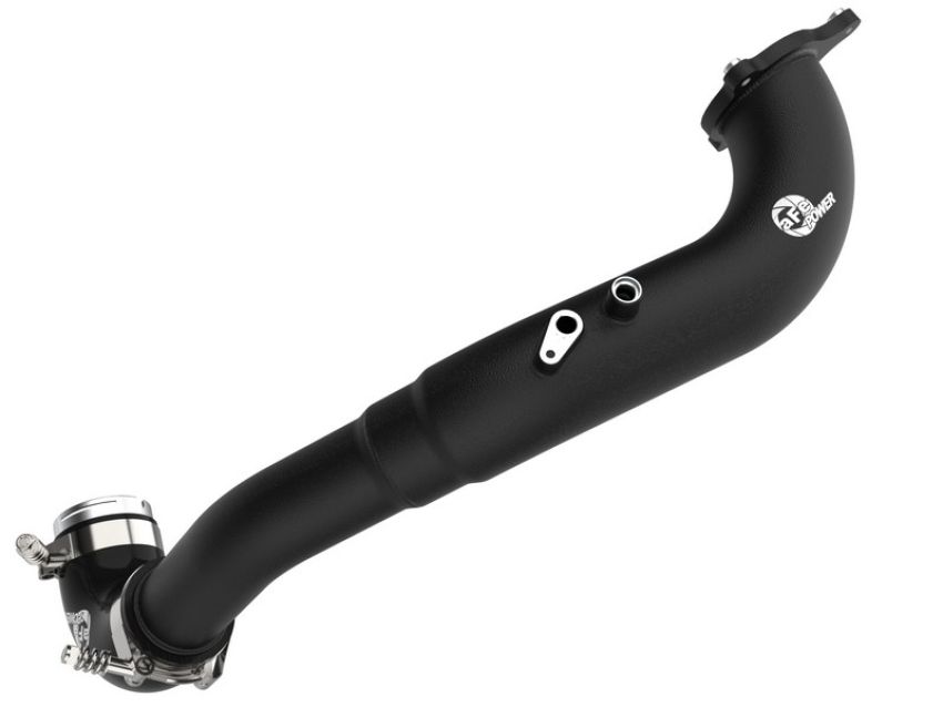 aFe Power 46-20548-B BladeRunner 3 IN Aluminum Hot Charge Pipe Black