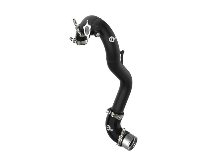 aFe Power 46-20578-B BladeRunner 3 IN Aluminum Hot Charge Pipe Black