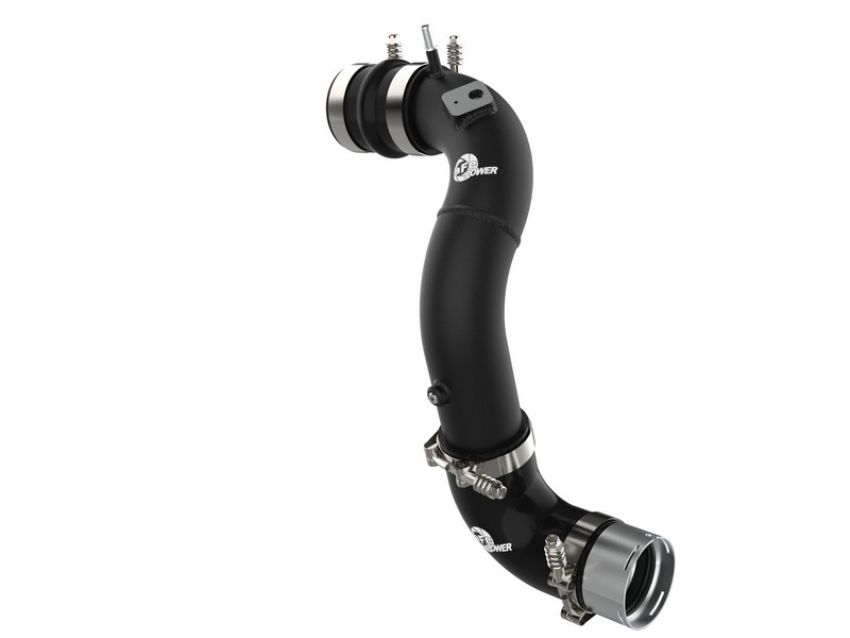 aFe Power 46-20579-B BladeRunner 3 IN Aluminum Cold Charge Pipe Black