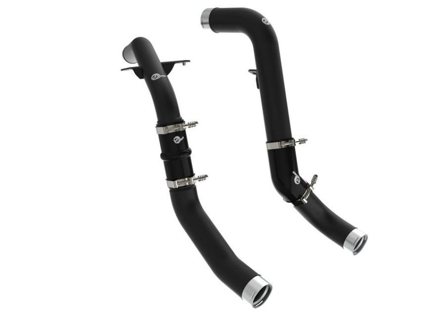 aFe Power 46-20594-B BladeRunner 2-1/2 IN & 3 IN Aluminum Hot and Cold Charge Pipe Kit Black