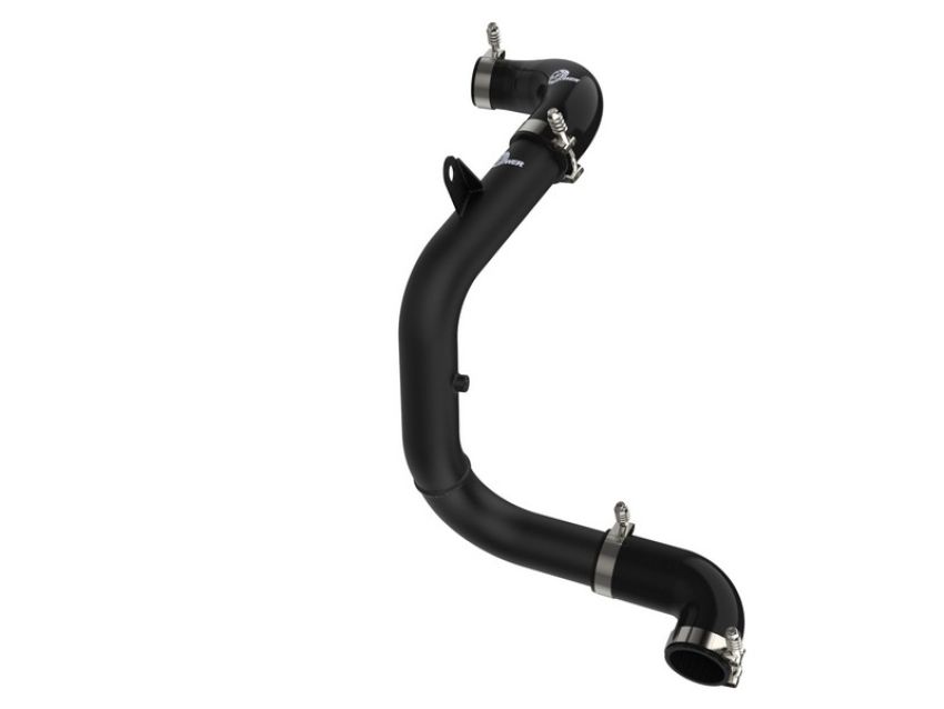 aFe Power 46-20608-B BladeRunner 3 IN Aluminum Hot Charge Pipe Black