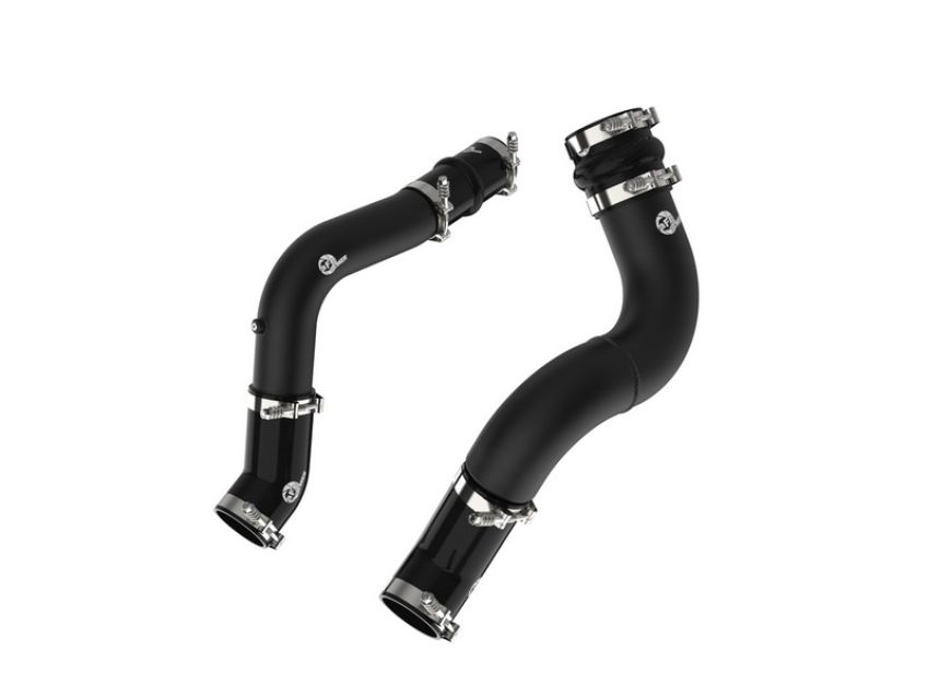 aFe Power 46-20614-B BladeRunner Aluminum Hot and Cold Charge Pipe Kit Black