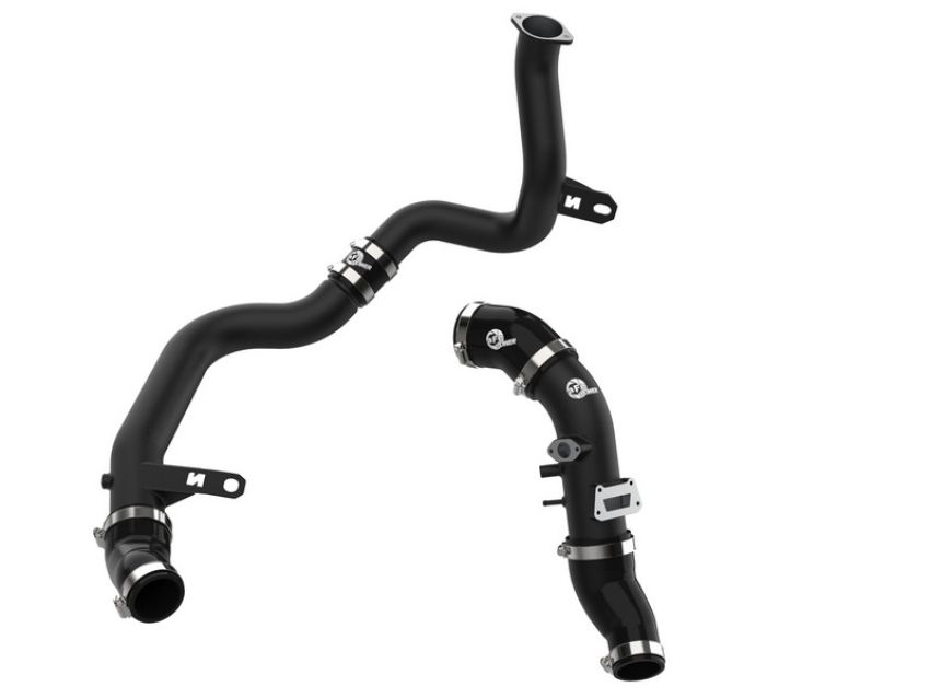 aFe Power 46-20644-B BladeRunner Aluminum Hot and Cold Charge Pipe Kit Black