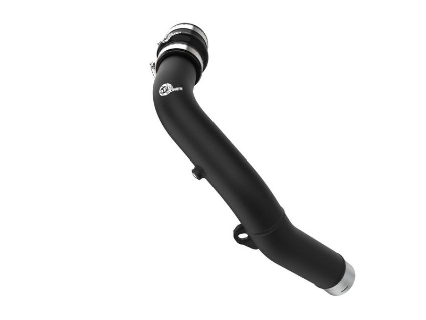 aFe Power 46-20668-B BladeRunner 2-1/2 IN Aluminum Hot Charge Pipe Black