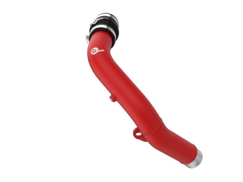 aFe Power 46-20668-R BladeRunner 2-1/2 IN Aluminum Hot Charge Pipe Red