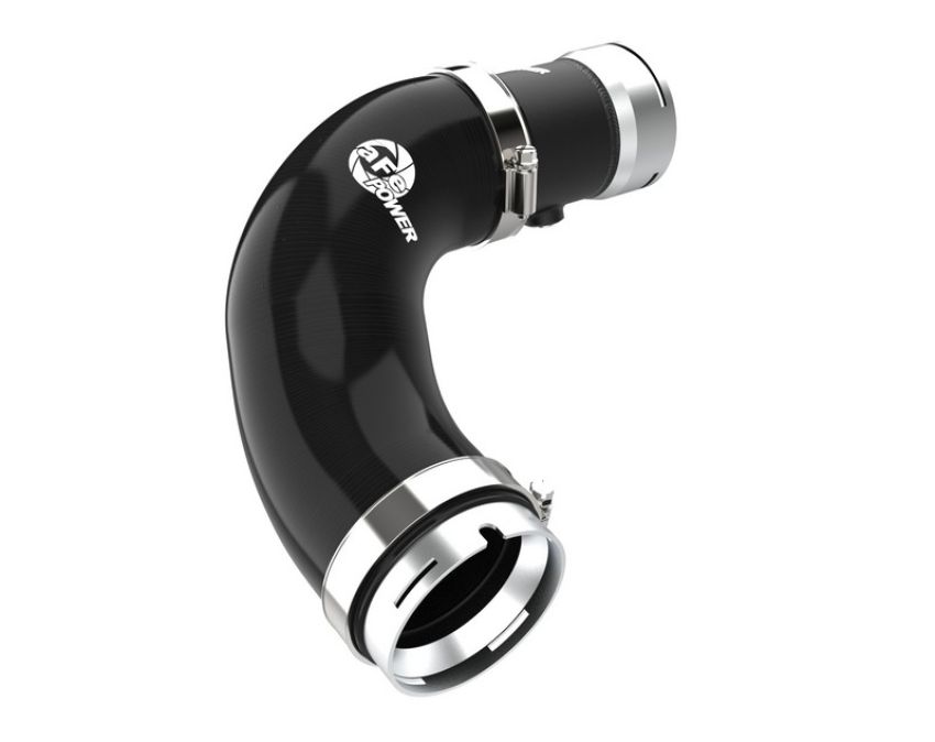 aFe Power 46-20698-B BladeRunner 2-1/2 IN Aluminum Hot Charge Pipe Black