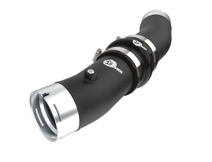 aFe Power 46-20729-B BladeRunner 3 IN Aluminum Cold Charge Pipe Black