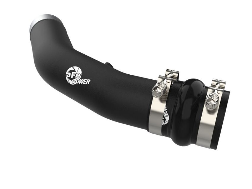 aFe Power 46-20738-B BladeRunner 3 IN Aluminum Hot Charge Pipe Black
