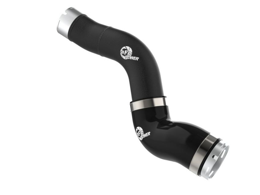 aFe Power 46-20748-B BladeRunner 2-1/2 IN Aluminum Hot Charge Pipe Black