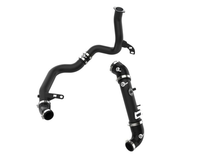 aFe Power 46-20764-B BladeRunner Aluminum Hot and Cold Charge Pipe Kit Black