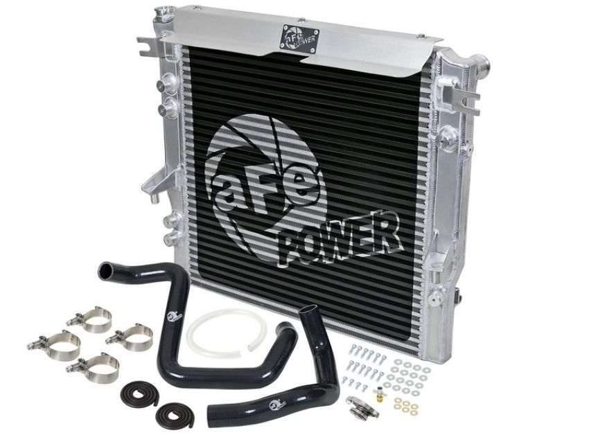 aFe Power 46-50012-B BladeRunner GT Series Bar and Plate Radiator w/ Hoses
