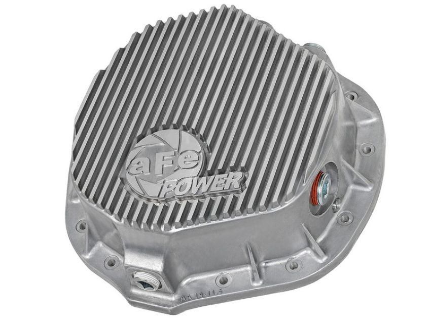 aFe Power 46-70010 Street Series Rear Differential Cover Raw w/ Machined Fins