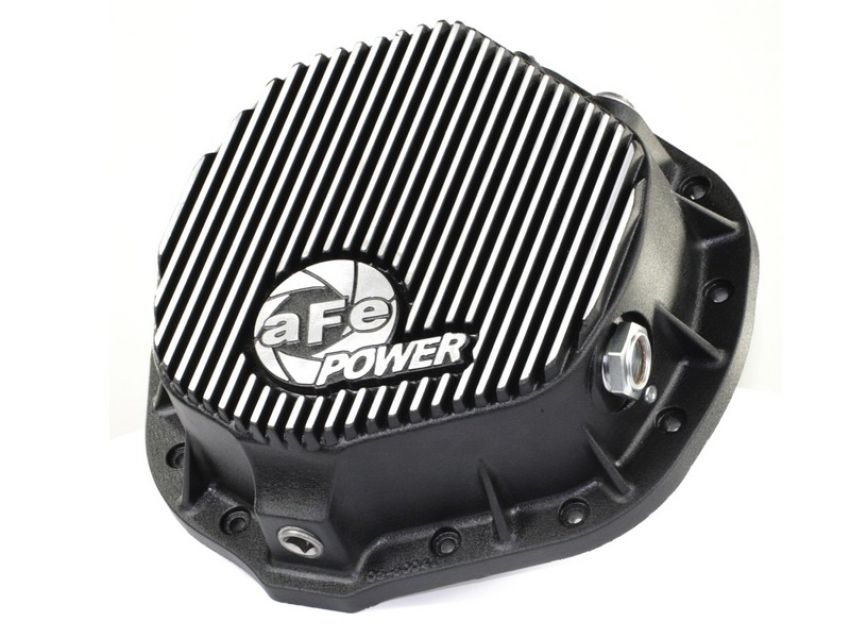 aFe Power 46-70012 Pro Series Rear Differential Cover Black w/ Machined Fins