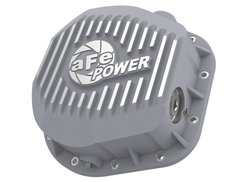 aFe Power 46-70020 Street Series Differential Cover Raw w/ Machined Fins