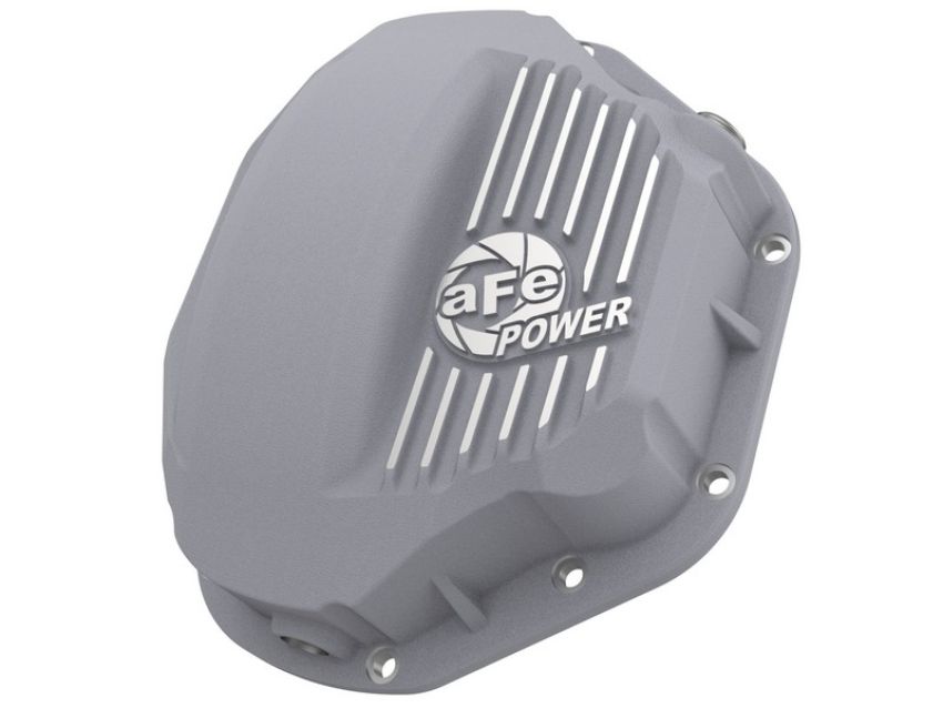 aFe Power 46-70030 Street Series Rear Differential Cover Raw w/ Machined Fins