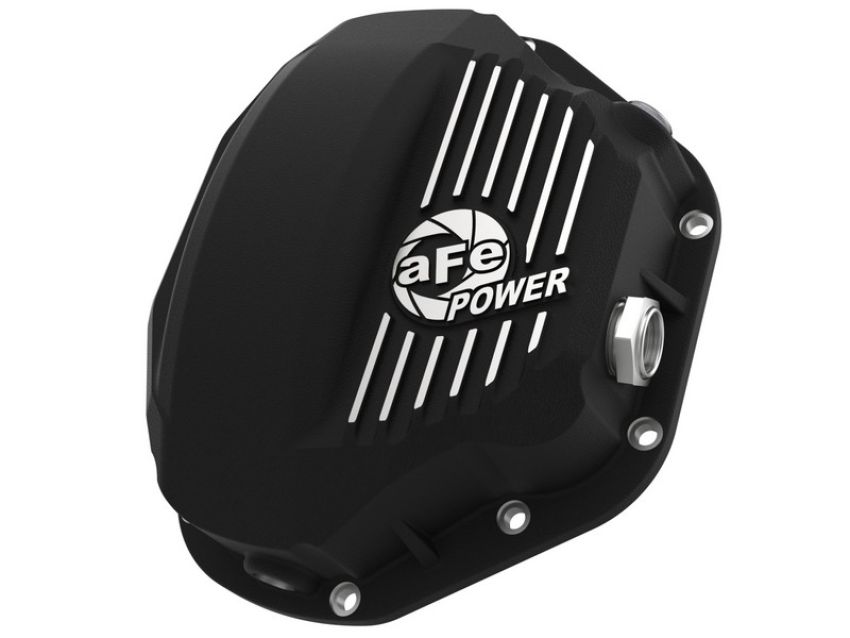 aFe Power 46-70032 Pro Series Rear Differential Cover Black w/ Machined Fins