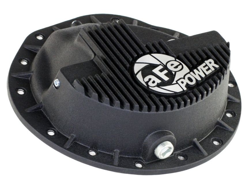 aFe Power 46-70041 Pro Series Front Differential Cover Black w/ Machined Fins