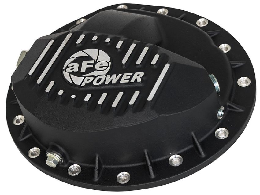 aFe Power 46-70042 Pro Series Front Differential Cover Black w/ Machined Fins