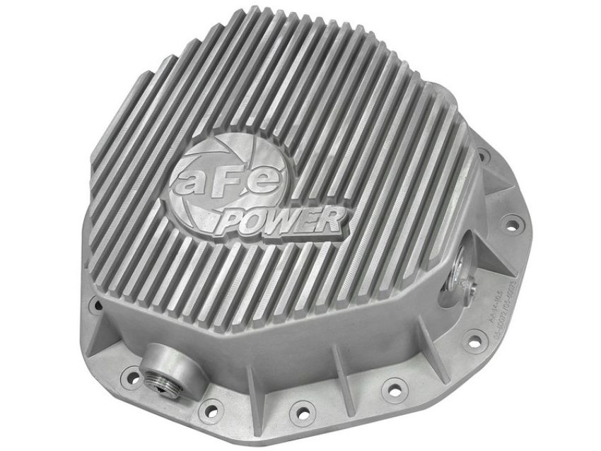 aFe Power 46-70090 Street Series Rear Differential Cover Raw w/ Machined Fins