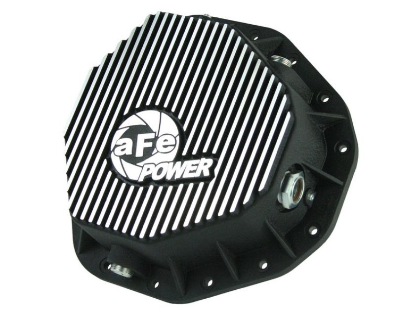 aFe Power 46-70092 Pro Series Rear Differential Cover Black w/ Machined Fins