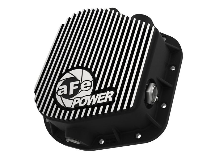 aFe Power 46-70152 aFe POWER Pro Series Rear Differential Cover Black w/ Machined Fins