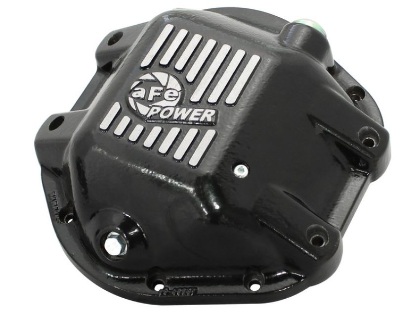 aFe Power 46-70162 Pro Series Rear Differential Cover Black w/ Machined Fins