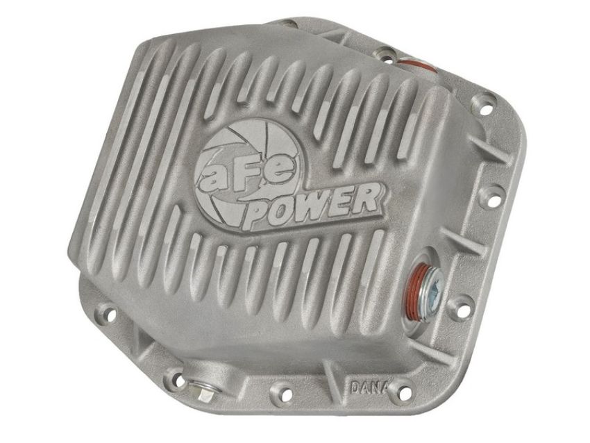 aFe Power 46-70300 aFe POWER Street Series Rear Differential Cover Raw w/ Machined Fins