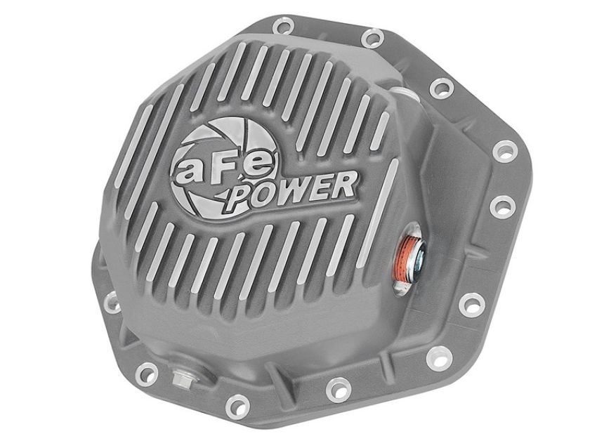 aFe Power 46-70350 Street Series Rear Differential Cover Raw w/ Machined Fins