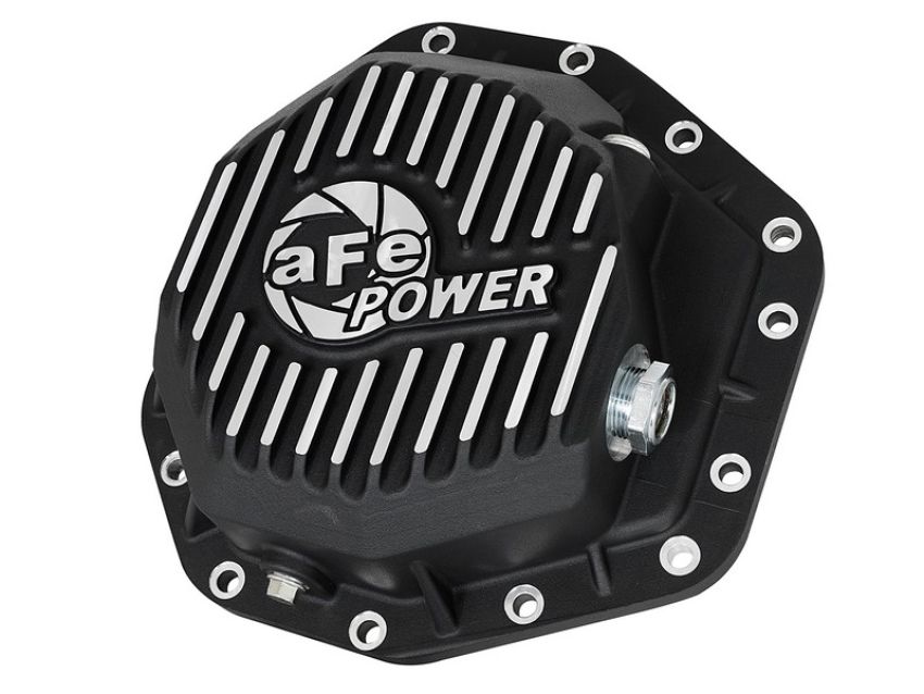 aFe Power 46-70352 Pro Series Rear Differential Cover Black w/ Machined Fins