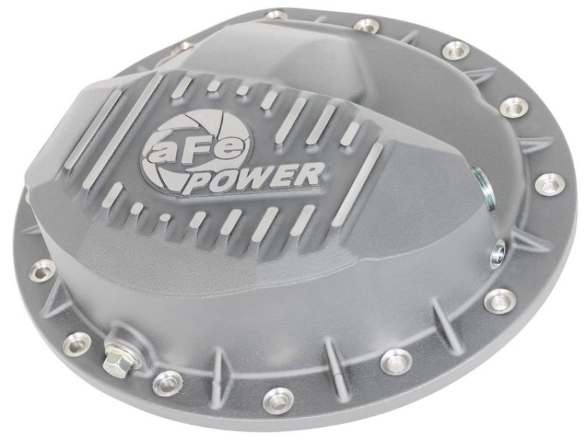 aFe Power 46-70370 Street Series Rear Differential Cover Raw w/ Machined Fins