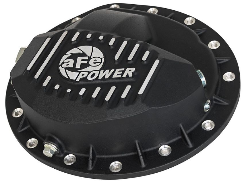 aFe Power 46-70372 Pro Series Rear Differential Cover Black w/ Machined Fins