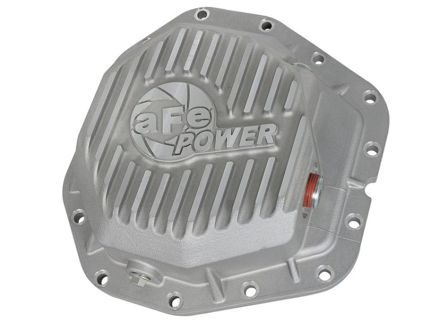 aFe Power 46-70380 Street Series Rear Differential Cover Raw w/ Machined Fins